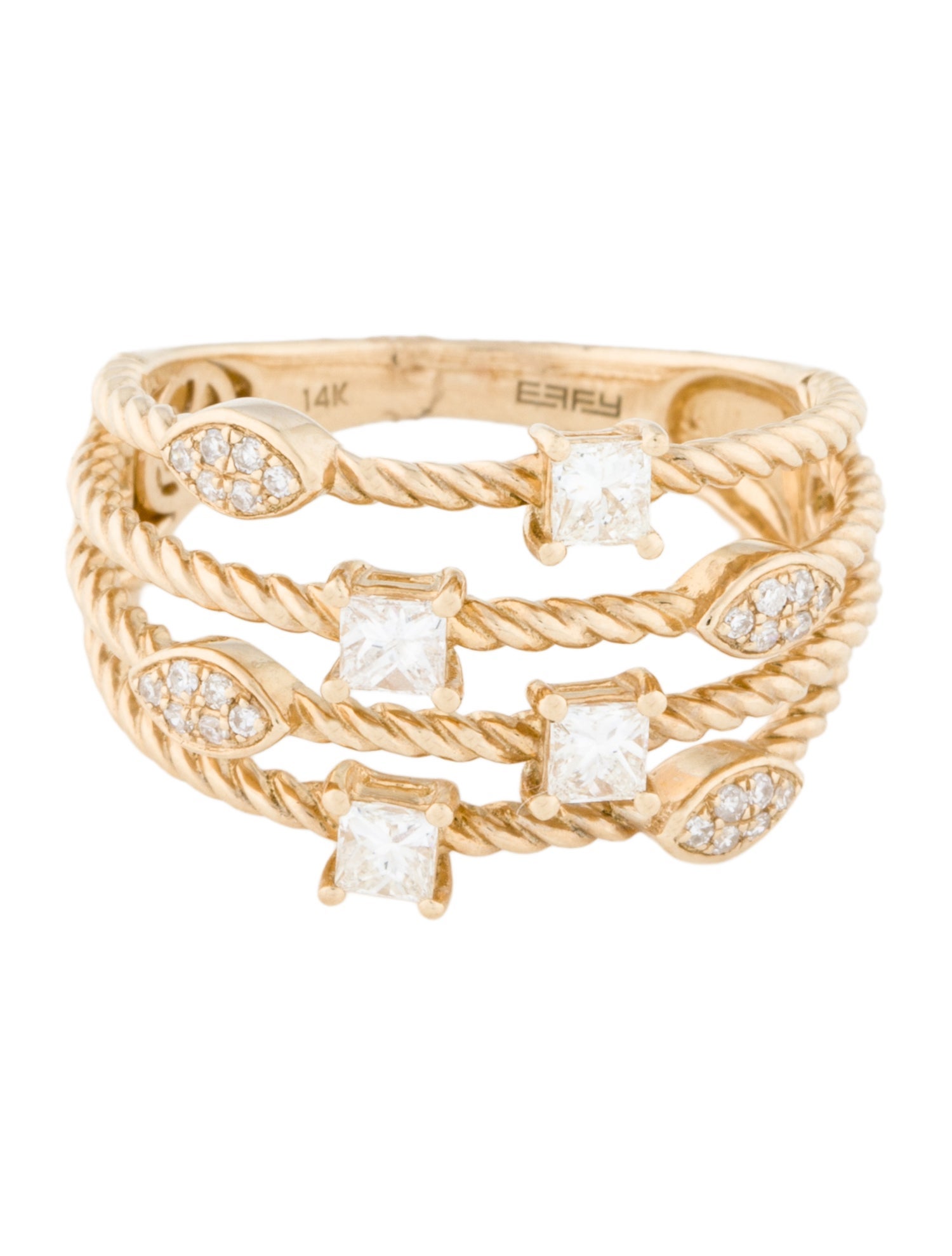 Effy Jewelry 14K Diamond Ring