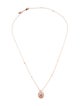 Effy Jewelry 14K 2.15ct Morganite & Diamond Pendant Necklace