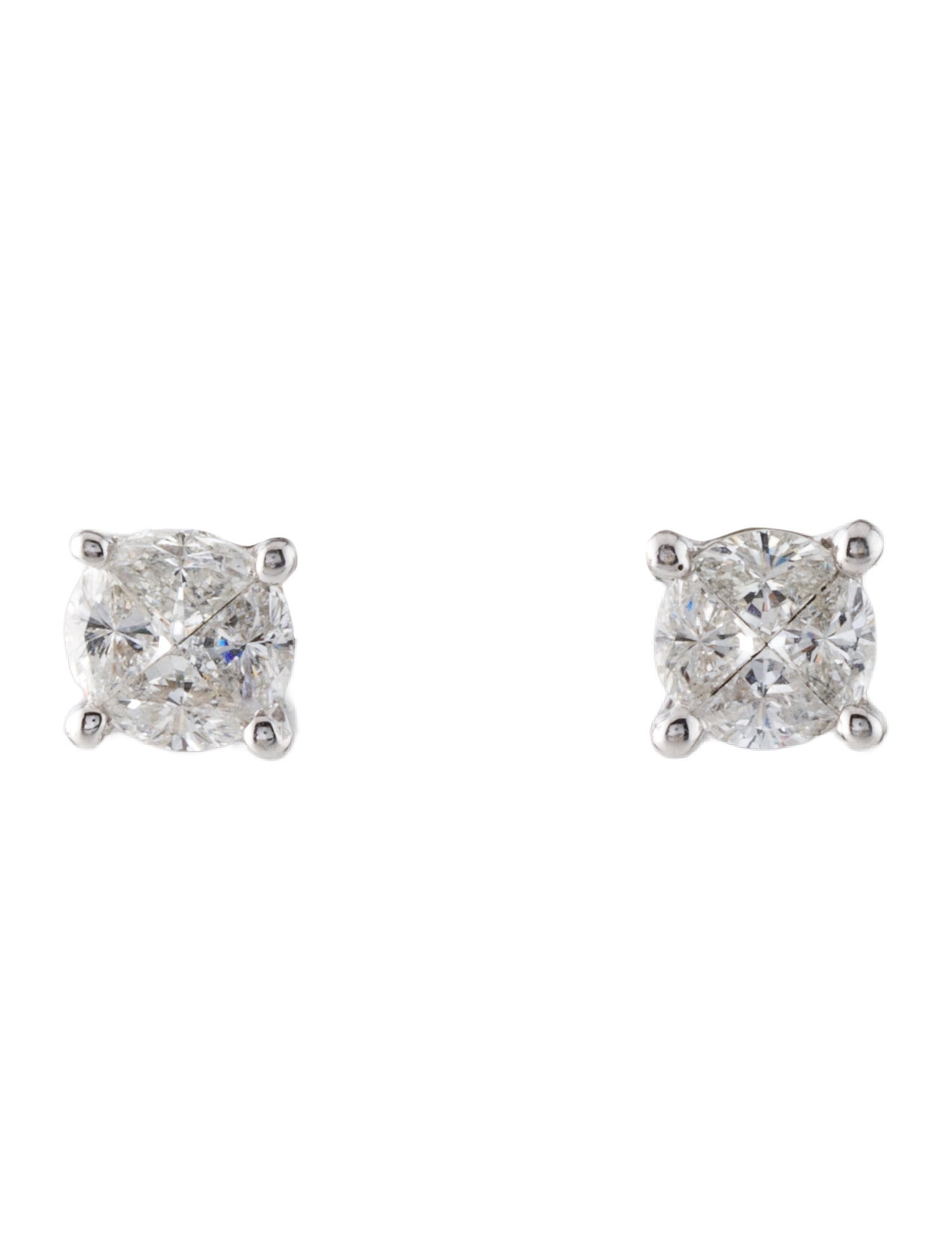 Effy Jewelry 14K Diamond Stud Earrings