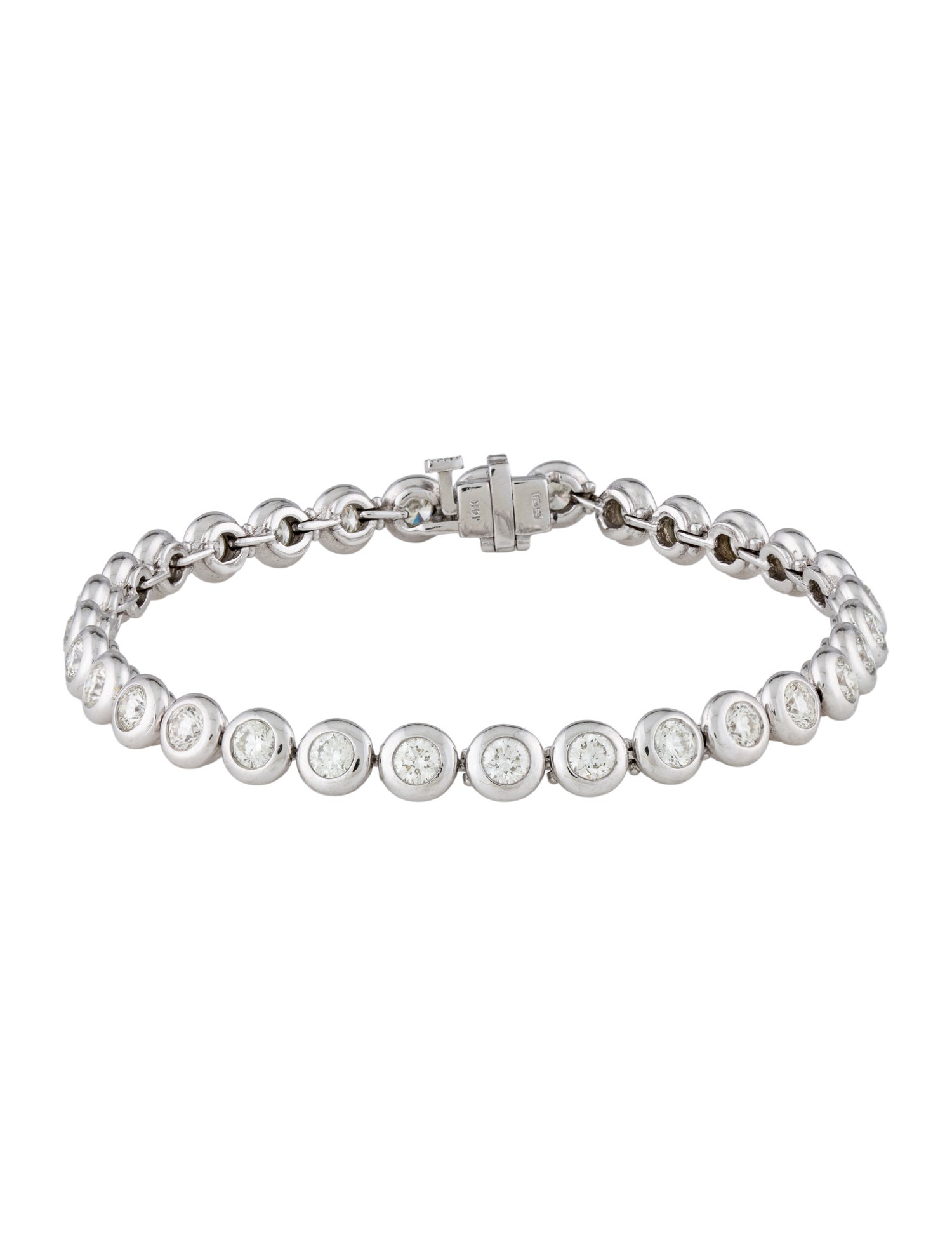 Effy Jewelry 14K 4.03ctw Diamond Tennis Bracelet