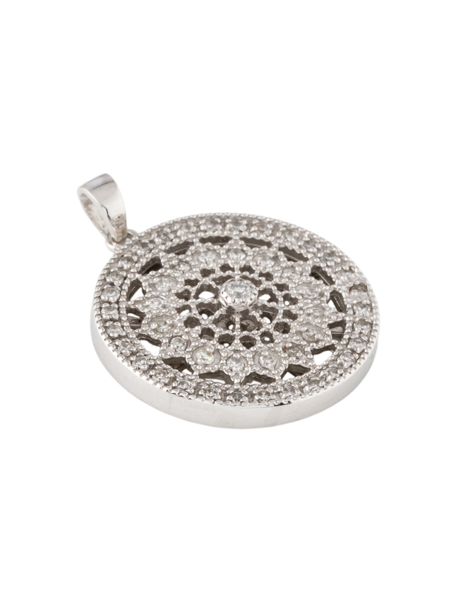 Effy Jewelry 14K Diamond Medallion Pendant