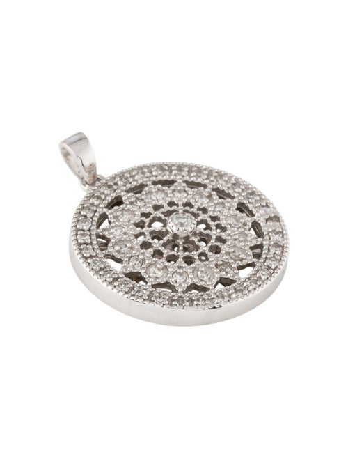 Effy Jewelry 14K Diamond Medallion Pendant
