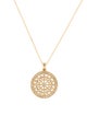 Effy Jewelry 14K Diamond D'Oro Mandala Pendant Necklace