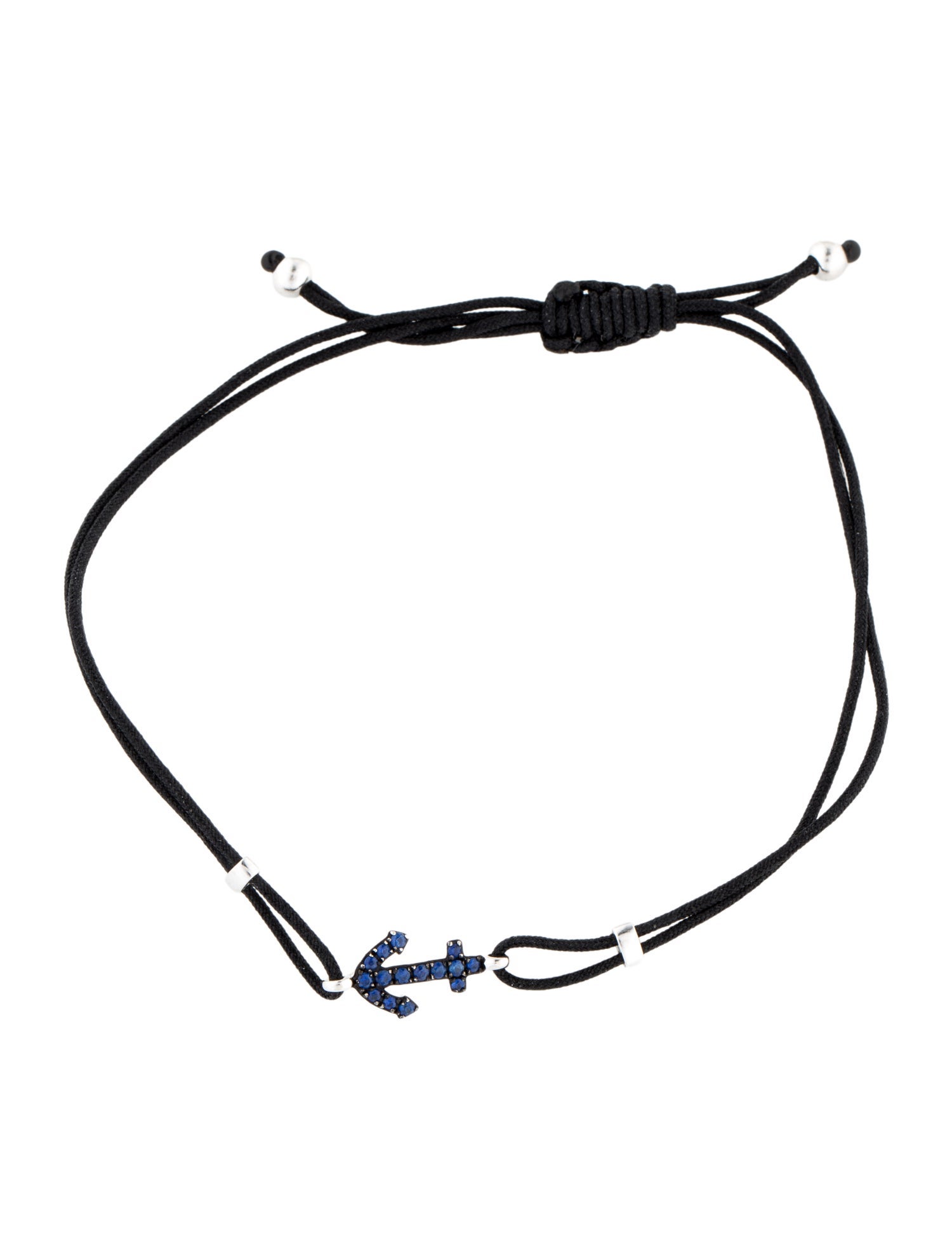 Effy Jewelry 14K Sapphire Novelty Anchor String Bracelet