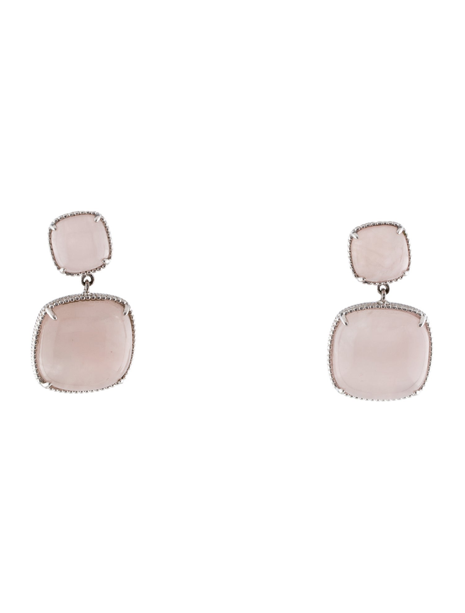 Effy Jewelry Rose Quartz Serenity Drop Earrings