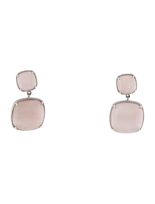 Effy Jewelry Rose Quartz Serenity Drop Earrings