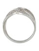 Effy Jewelry 14K Diamond Negative Space Ring