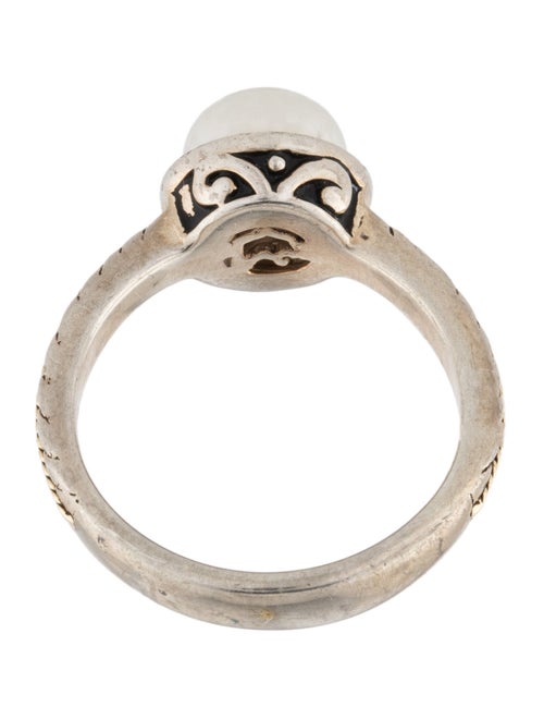 Effy Jewelry Two-Tone Pearl Cocktail Ring