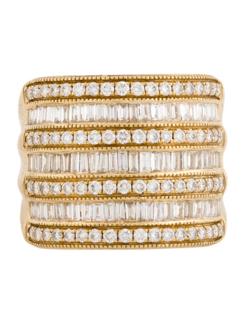 Effy Jewelry 14K1.60ctw Diamond 7-Row Band