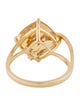 Effy Jewelry 14K 6.33ctw Citrine & Diamond Cocktail Ring