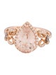 Effy Jewelry 14K 2.06ct Morganite & Diamond Cocktail Ring