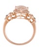 Effy Jewelry 14K 2.06ct Morganite & Diamond Cocktail Ring