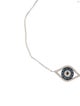 Effy Jewelry 14K Sapphire & Diamond Evil Eye Station Bracelet