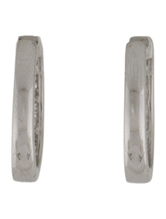 Effy Jewelry 14K Diamond Hoop Earrings