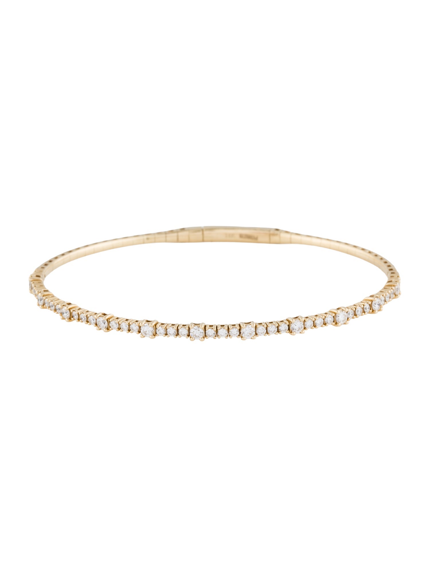 Effy Jewelry 14K Diamond Flex Bangle Bracelet
