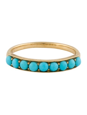 Effy Jewelry 14K Turquoise Band Ring