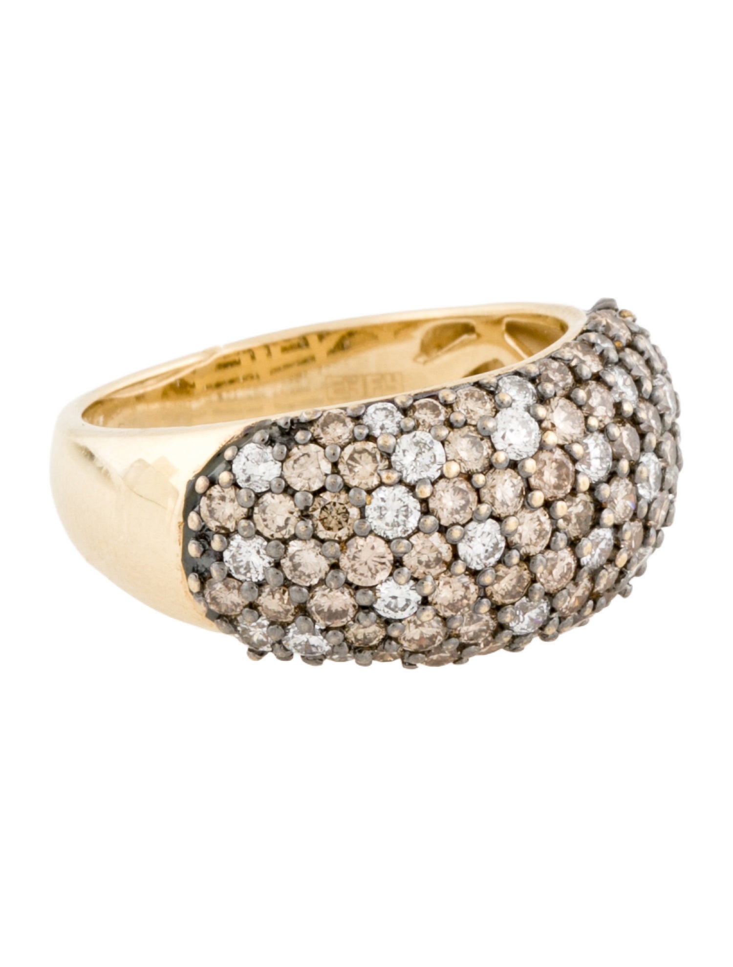 Effy Jewelry 14K 1.76ctw Diamond Band Ring