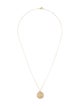 Effy Jewelry 14K Diamond Novelty Moon Pendant Necklace
