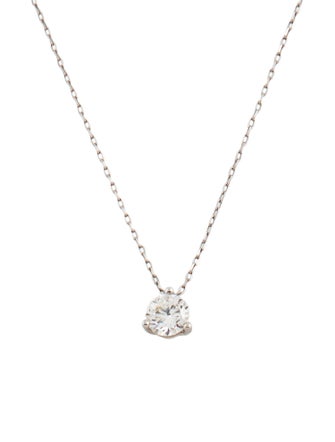 Effy Jewelry 14K 1.00ct Lab-Grown Diamond Pendant Necklace