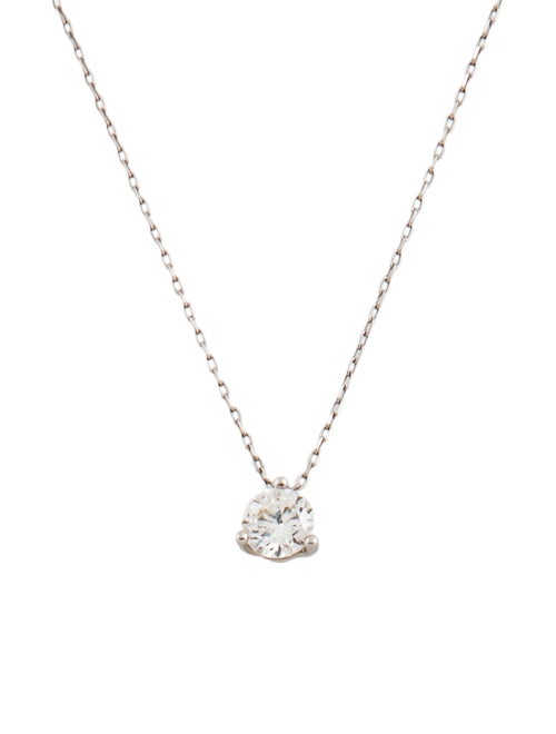 Effy Jewelry 14K 1.00ct Lab-Grown Diamond Pendant Necklace
