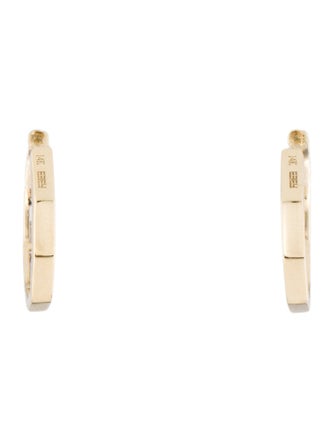 Effy Jewelry 14K Diamond Hoop Earrings