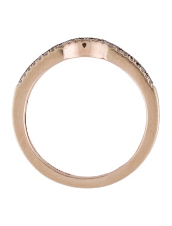 Effy Jewelry 14K Diamond Contour Band Ring