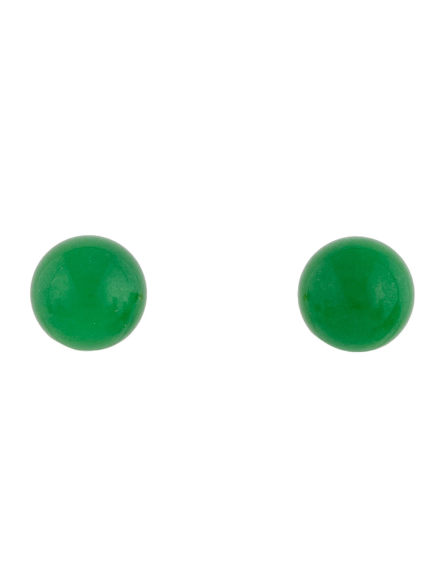 Effy Jewelry 14K Dyed Jadeite Stud Earrings