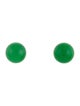 Effy Jewelry 14K Dyed Jadeite Stud Earrings