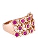 Effy Jewelry 14K Ruby & Diamond Cocktail Ring