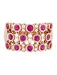 Effy Jewelry 14K Ruby & Diamond Cocktail Ring