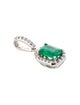 Effy Jewelry 14K Emerald & Diamond Pendant