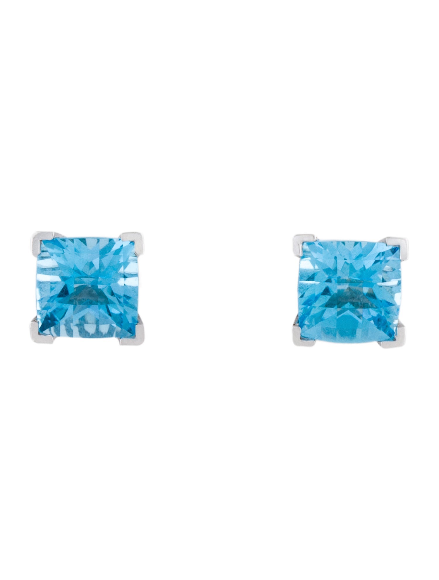 Effy Jewelry 14K Topaz Stud Earrings