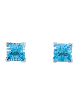 Effy Jewelry 14K Topaz Stud Earrings