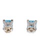 Effy Jewelry 14K Topaz Stud Earrings