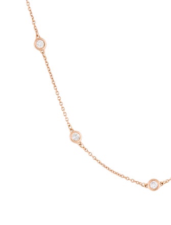 Effy Jewelry 14K Diamond Station Necklace