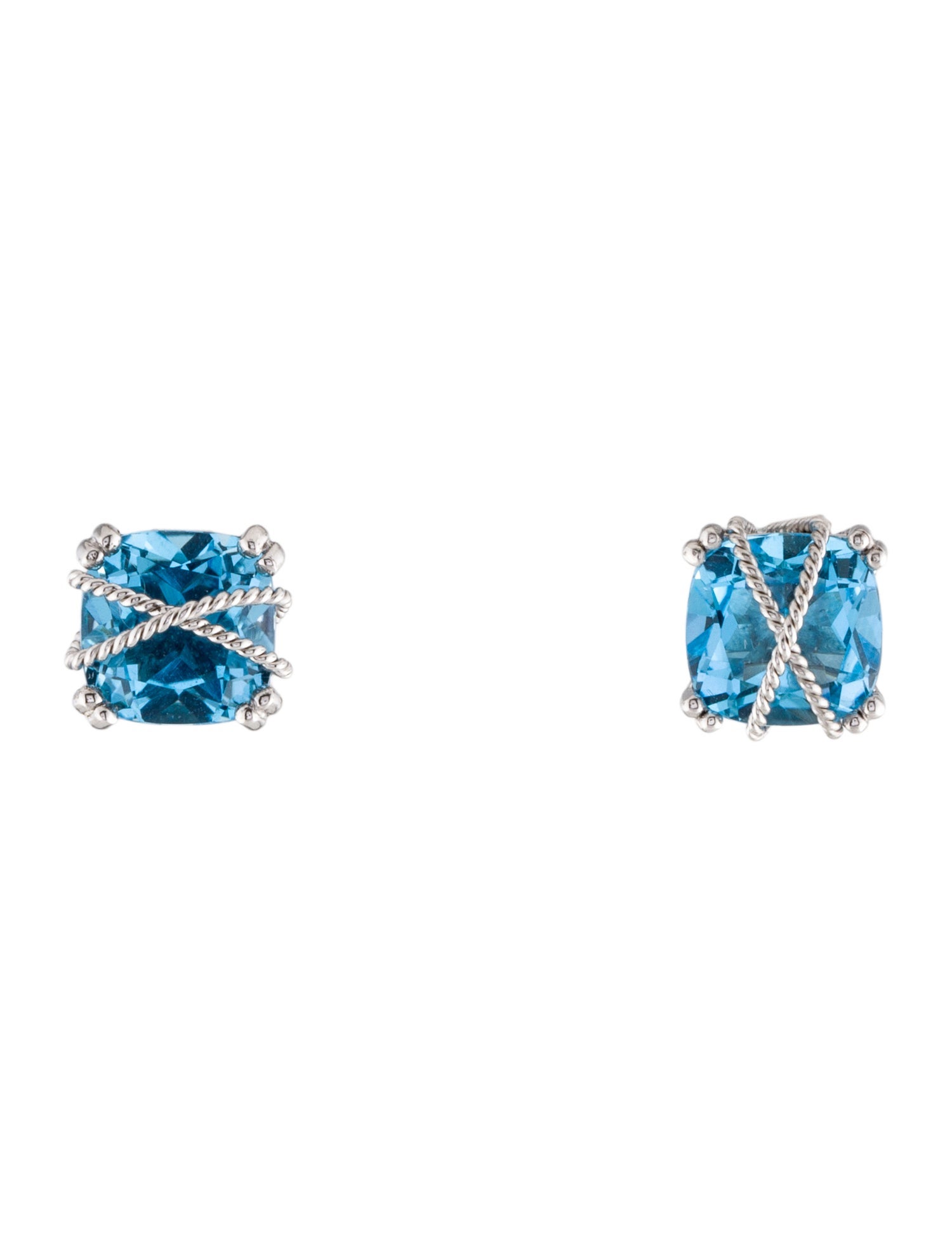 Effy Jewelry Topaz Stud Earrings