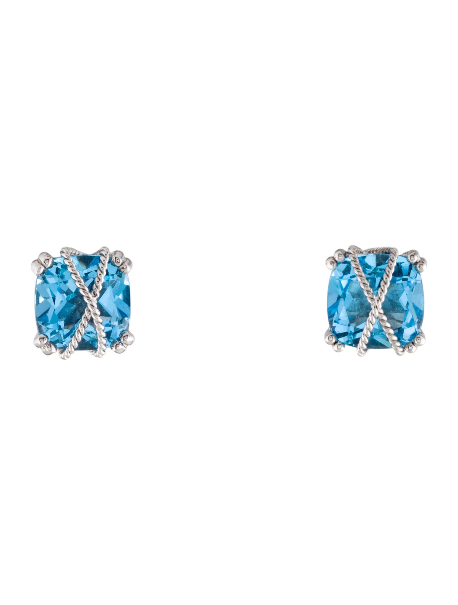 Effy Jewelry Topaz Stud Earrings