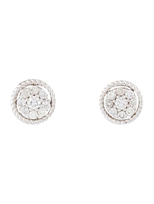 Effy Jewelry 14K Diamond Cluster Earrings