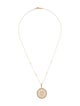 Effy Jewelry 14K Diamond Circle Pendant Necklace