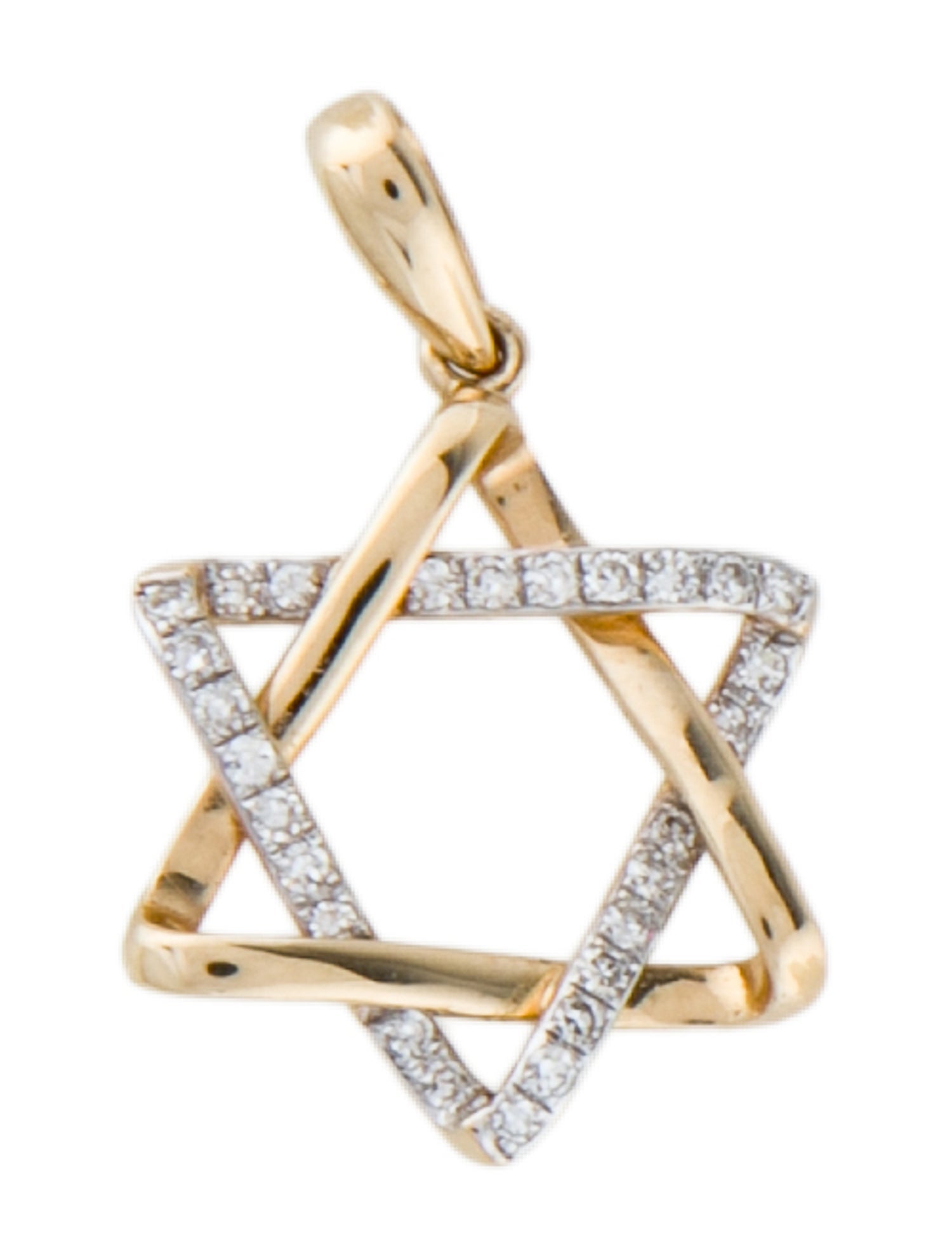 Effy Jewelry 14K Diamond Star of David Pendant