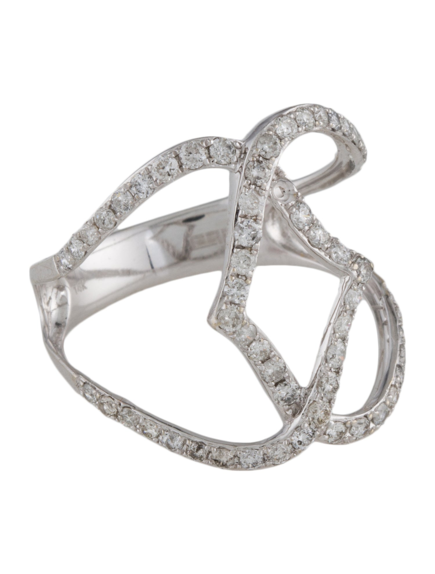Effy Jewelry 14K Diamond Cocktail Ring
