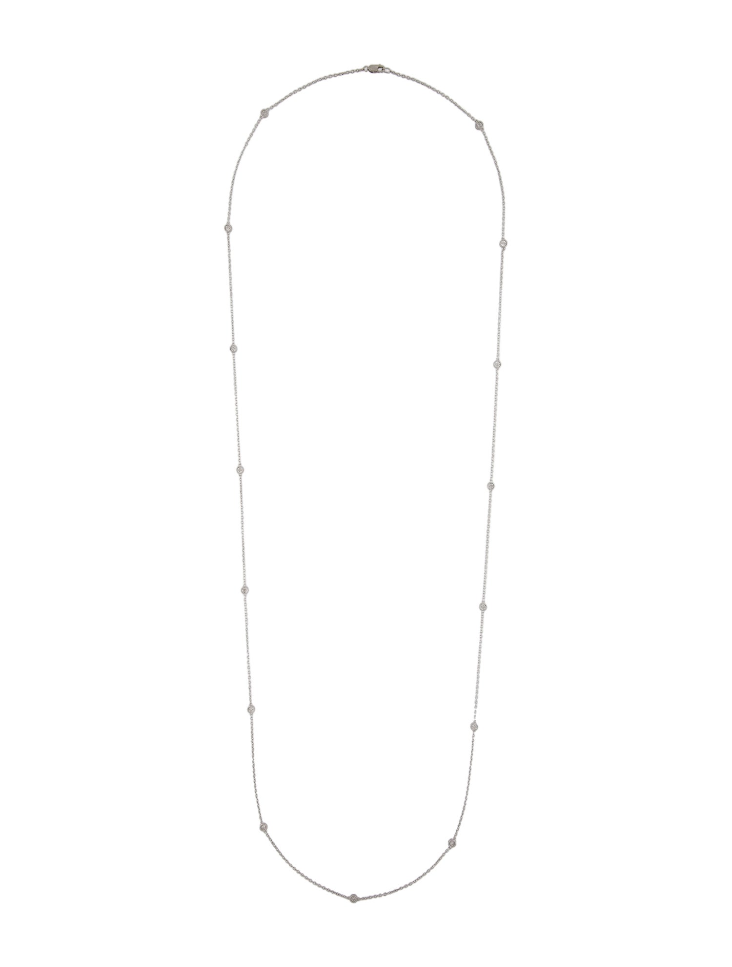 Effy Jewelry Diamond Station Necklace