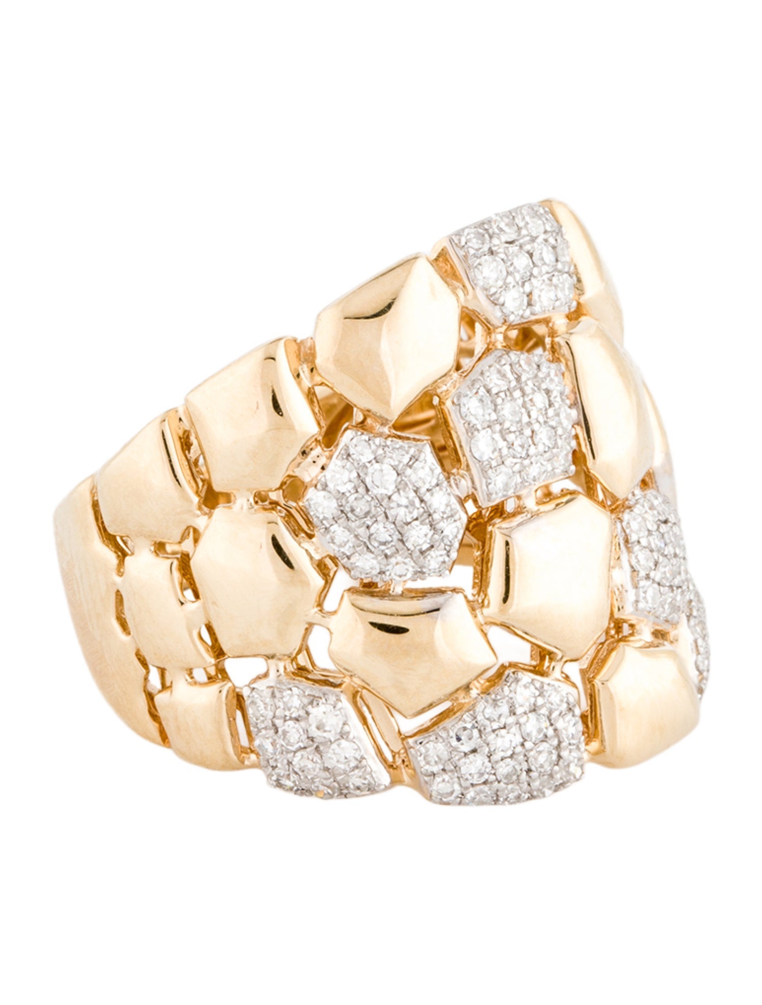 Effy Jewelry 14K Diamond Cocktail Ring