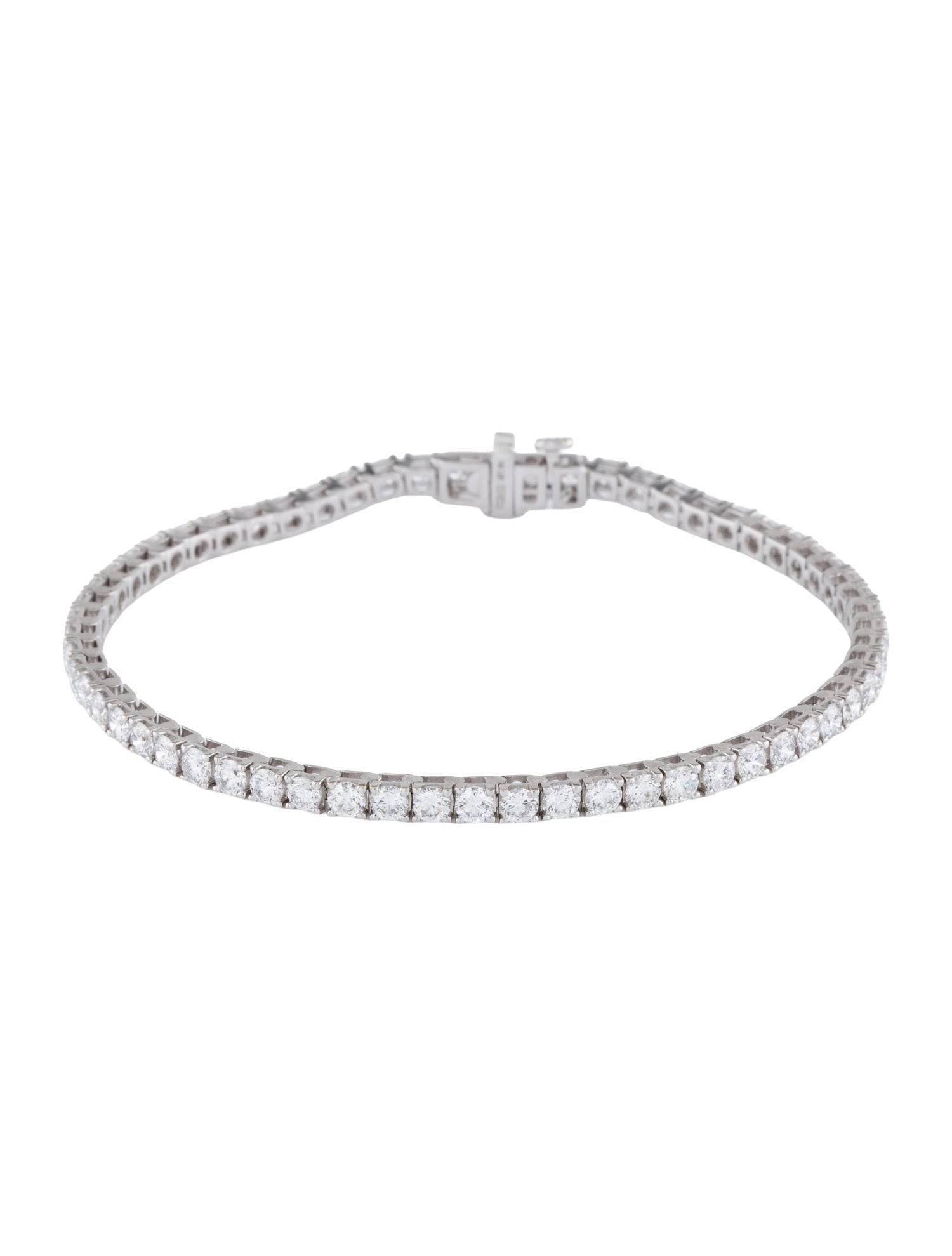 Effy Jewelry 14K 4.84ctw Lab-Grown Diamond Tennis Bracelet