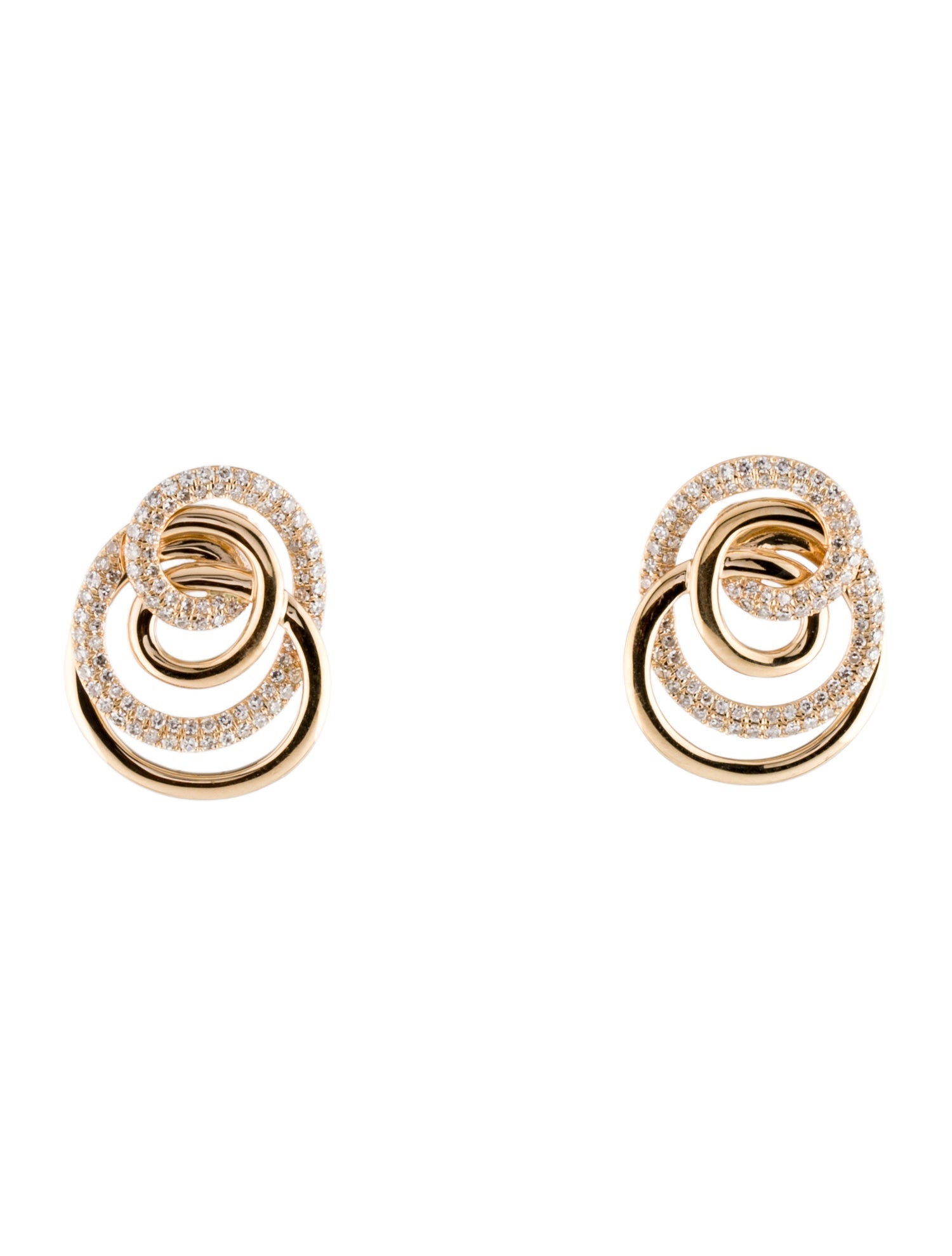 Effy Jewelry 14K Diamond Drop Earrings