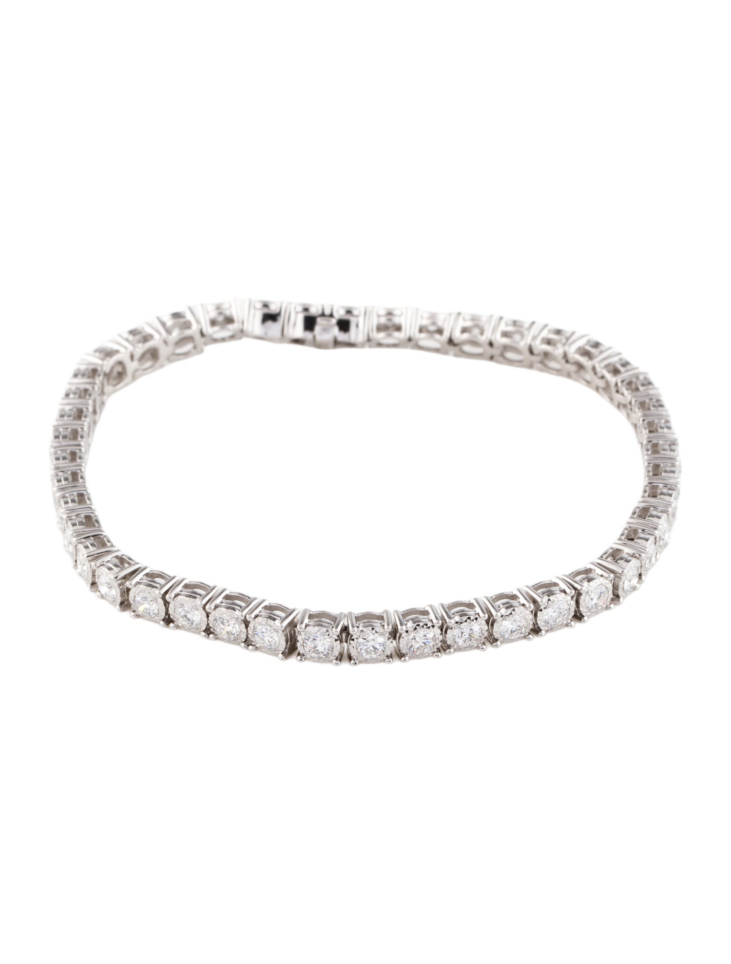 Effy Jewelry 14K 2.91ctw Lab-Grown Diamond Tennis Bracelet