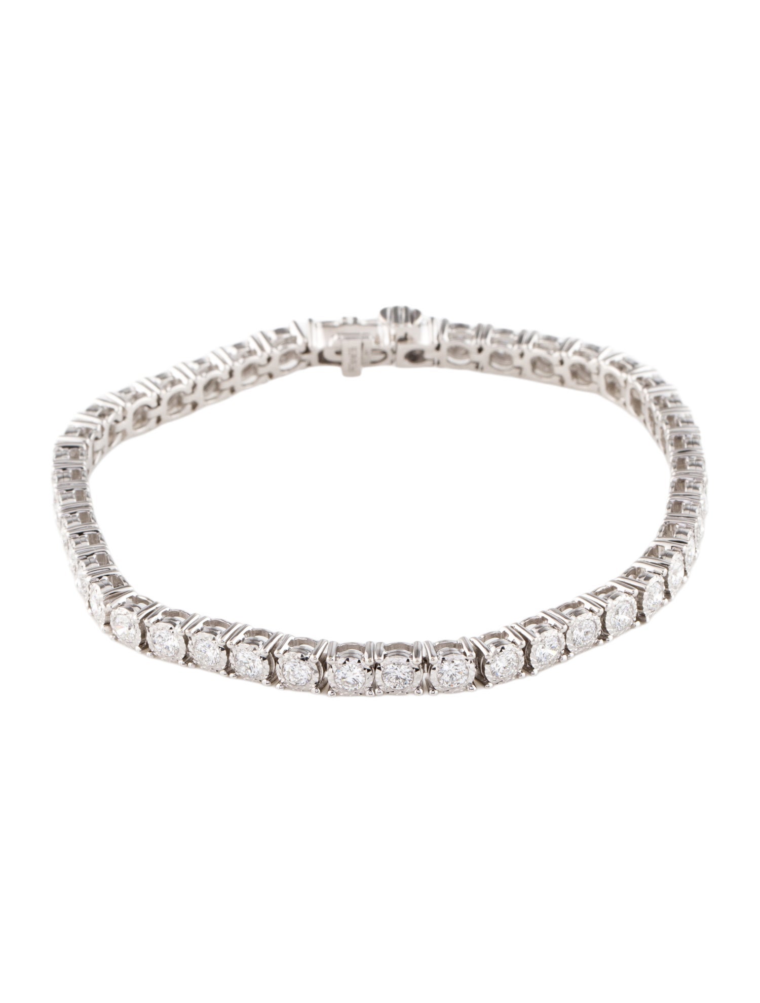 Effy Jewelry 14K 2.91ctw Lab-Grown Diamond Tennis Bracelet