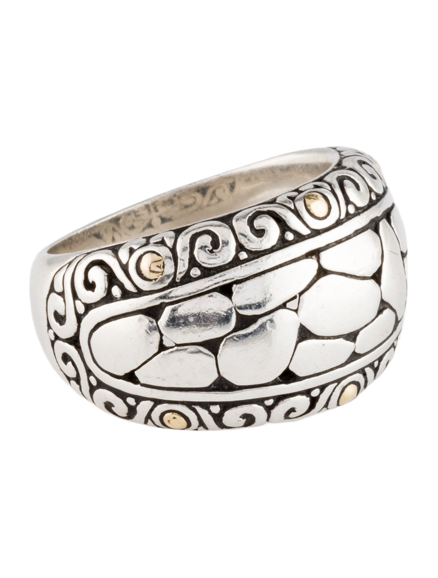 Effy Jewelry Two-Tone Pebble Band