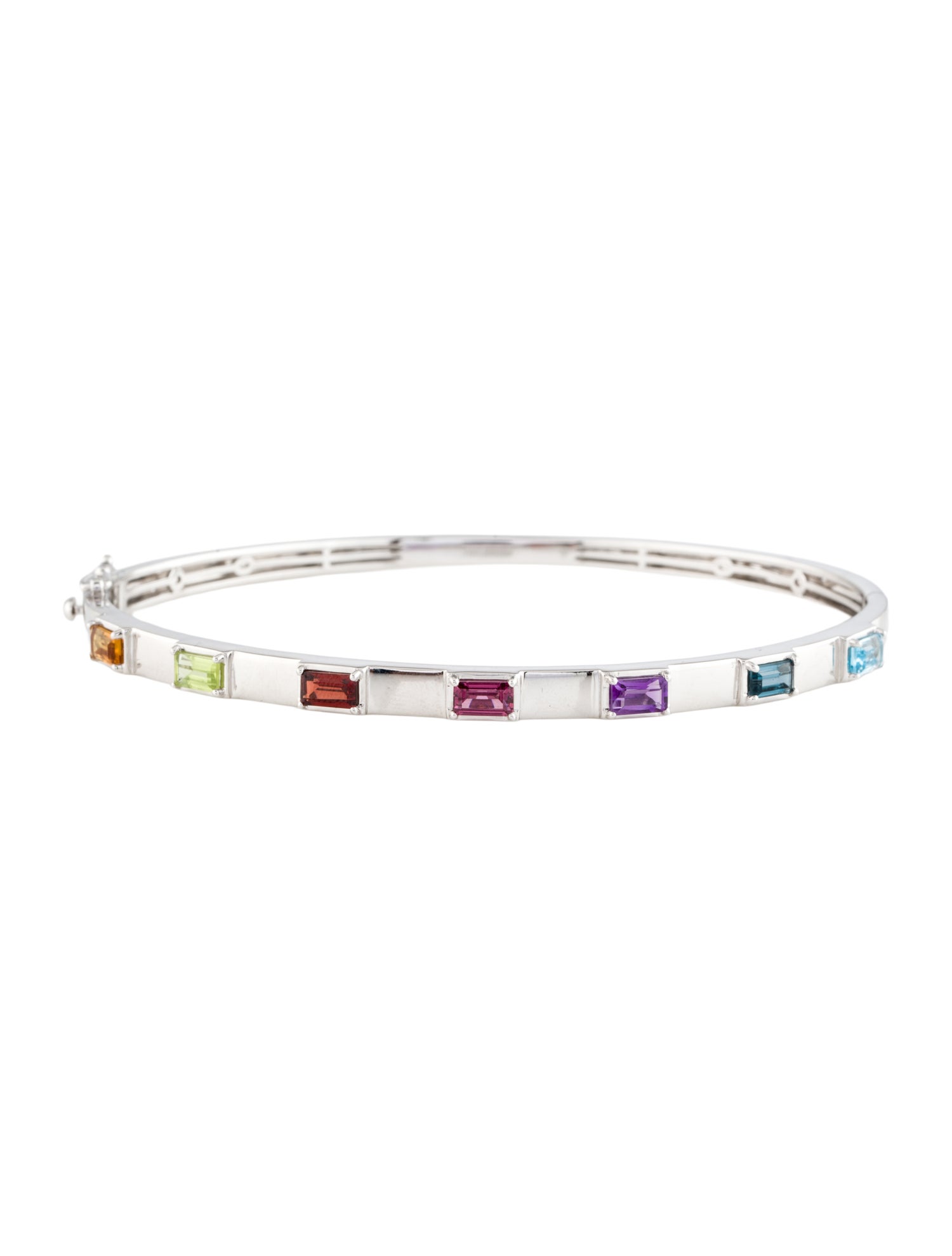 Effy Jewelry 14K Multistone Bangle Bracelet