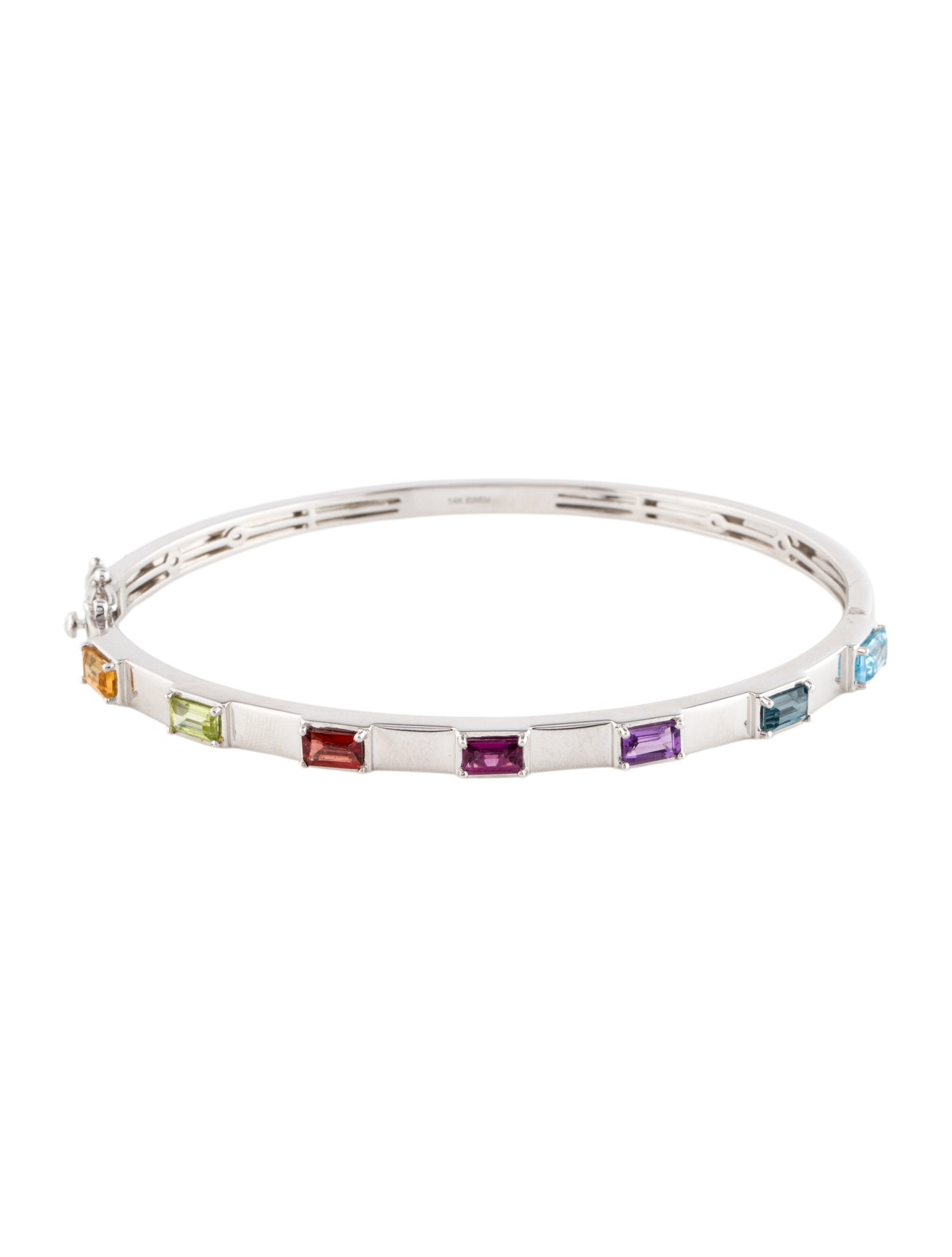 Effy Jewelry 14K Multistone Bangle Bracelet